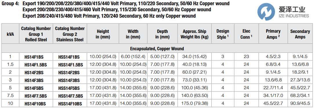 HEVI-DUTY变压器HS14F1BS 古怪猴子试玩官网入口工业izeindustries.png