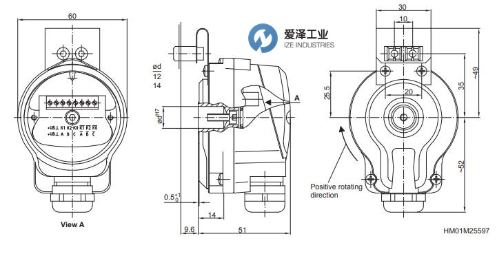 BAUMER编码器HOG71系列 古怪猴子试玩官网入口工业 izeindustries（2）.jpg