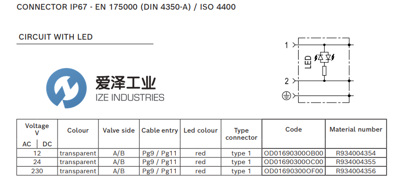 REXROTH电磁线圈插头OD01690300OB00 R934004354 古怪猴子试玩官网入口工业 izeindustries.png