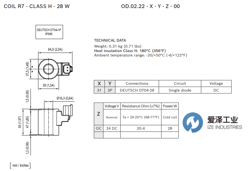 REXROTH电磁线圈OD0222313POC01 R934005309 古怪猴子试玩官网入口工业 izeindustries.png