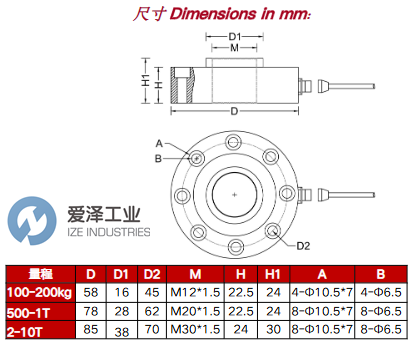 SSMTECH称重传感器SSM-LCF-4D-2T古怪猴子试玩官网入口工业izeindustries.png