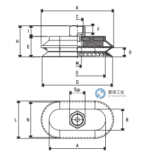 VUOTOTECNICA真空吸盘VES40 80 B 古怪猴子试玩官网入口工业 izeindustries.png
